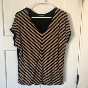 CABLE & GAUGE | Striped Top